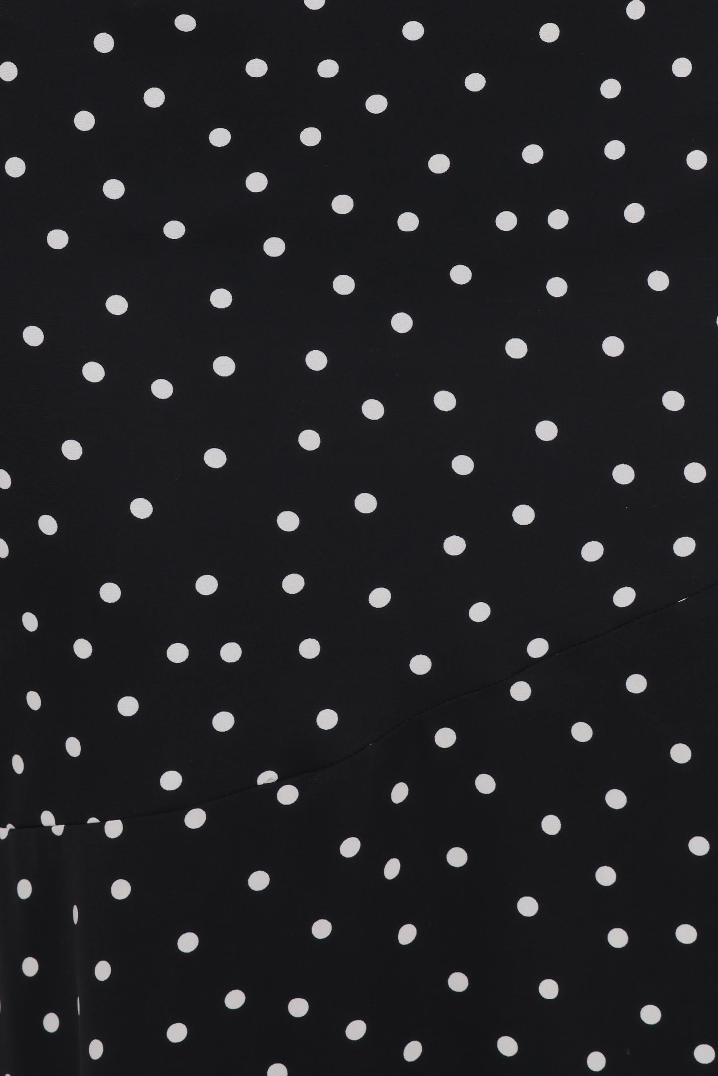 Lexia Midi Dress - Black Polka Dot